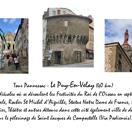 Nyaraló Bienvenue Au Detour De L'arzon, Craponne, 3 Ch, Jardin, Parking Craponne-sur-Arzon